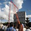El publico adminrando el espectaculo