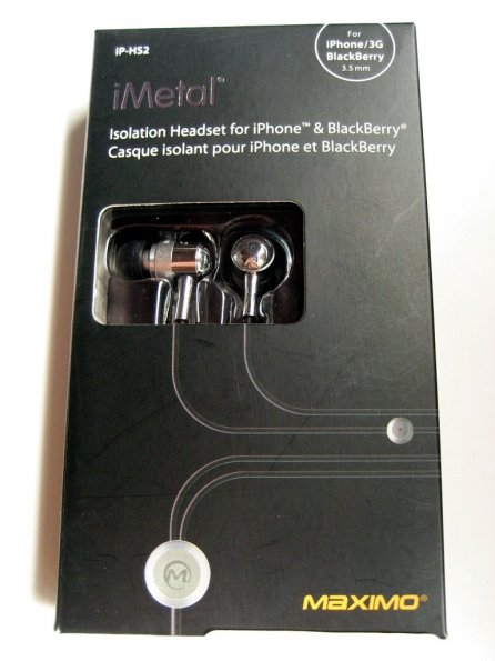 Empaque de los audifonos