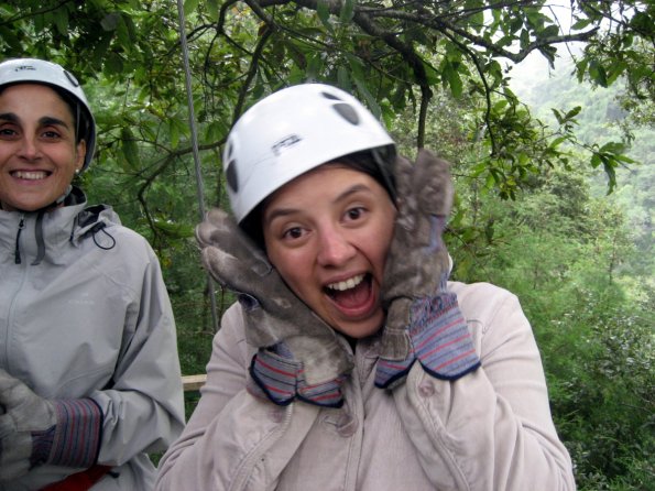 Stephanie Falla, asustada!