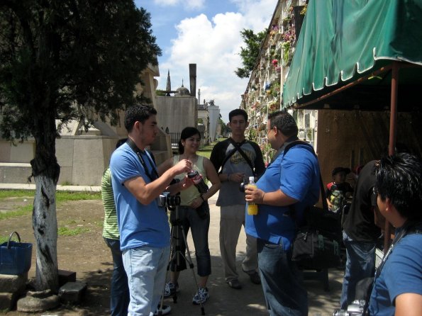 El Equipo Flickr Guatemala tomandose unas aguas