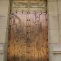 Entrada a la tumba egipcia