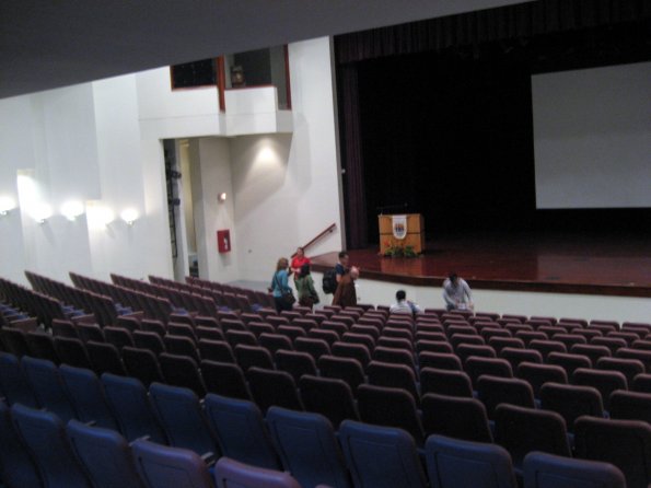 Dentro del Auditorio