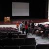 Primeras personas en entrar al Auditorio