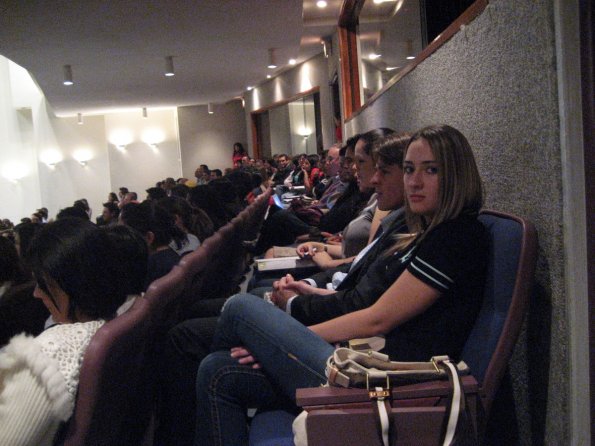Publico asistente a la conferencia