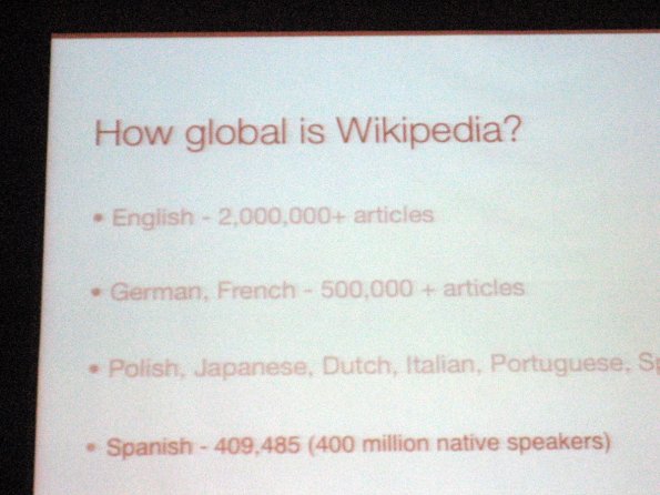Cuan global es wikipedia?