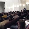 Publico asistente a la conferencia