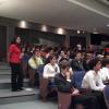 Publico asistente a la conferencia