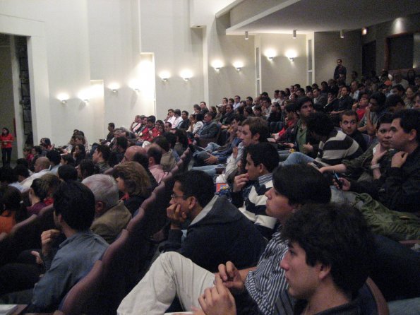 Asistentes a la conferencia