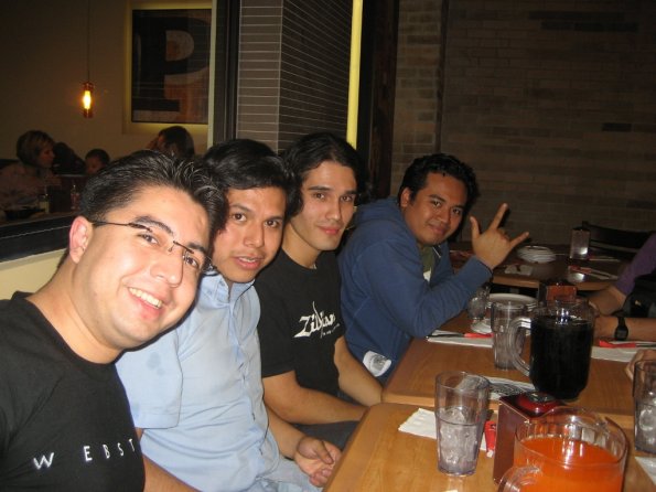 Ricardo, Lesther, Kike y Robertux