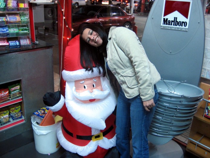 Santa y Stephanie