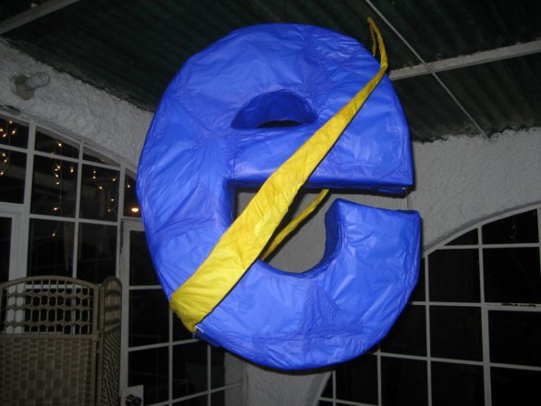 PiÃ±ata de Internet Explorer