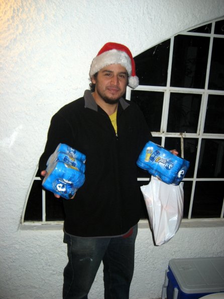 Luis Penados, el de las chelas le dicen