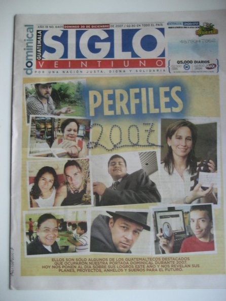 Segunda apariciÃ³n en el Siglo XXI - Portada