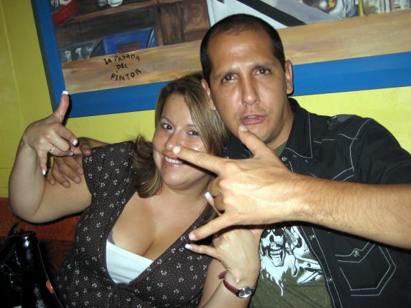 Carla Larios (@lajefadelweb) y Manoloweb