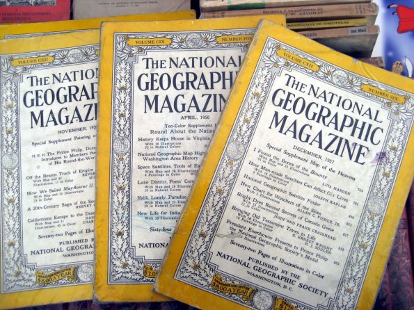 National Geographic, 1957 y 1956