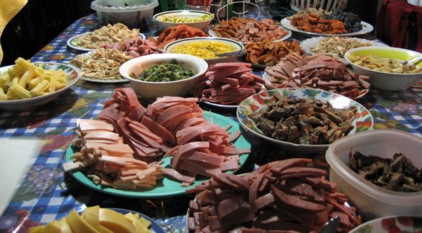 Ingredientes del Fiambre