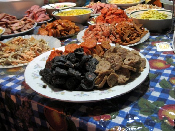 Ingredientes del Fiambre - Chorizos