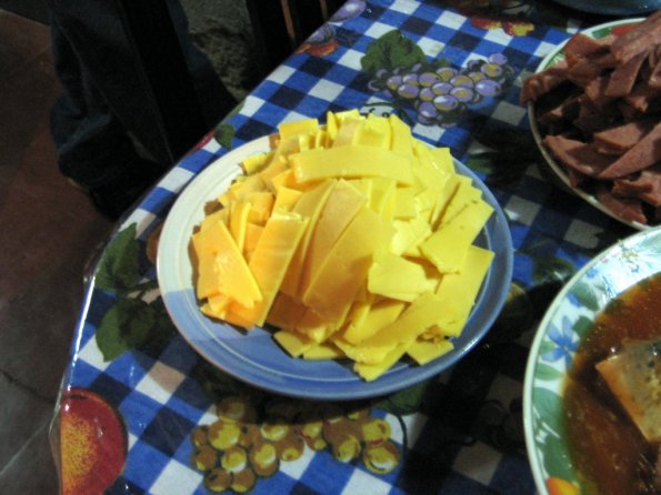 Ingredientes del Fiambre - Queso Kraft