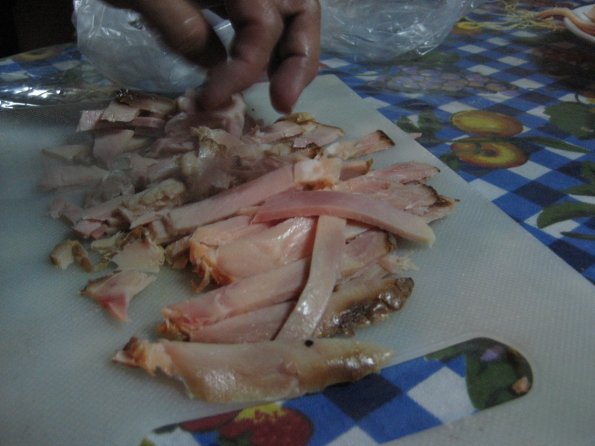 JamÃ³n en tiras