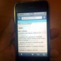 Twitter Mobile en el iPhone 3G