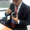 Sacando el contenedor del SIM