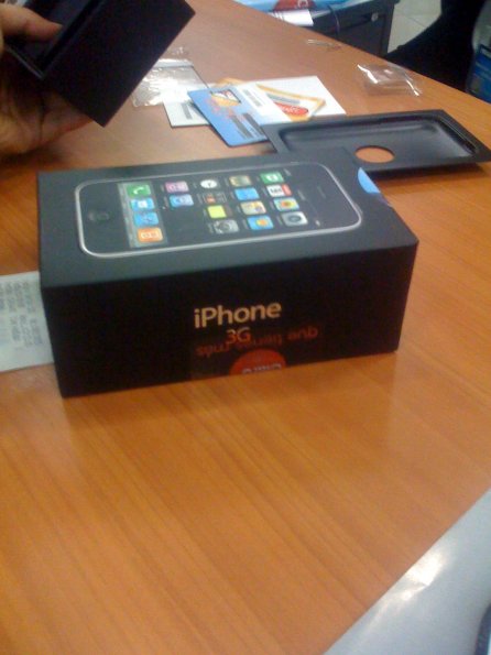 Caja del iPhone 3G