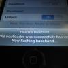 Flashing the baseband