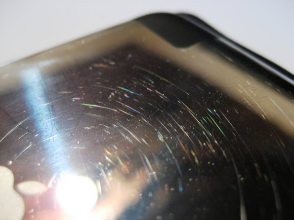 Rayones en el ipod touch