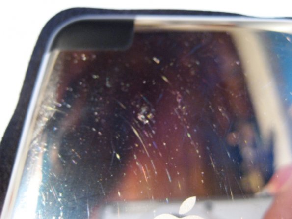 Rayones en el ipod touch