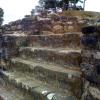 Gradas de uno de las ruinas