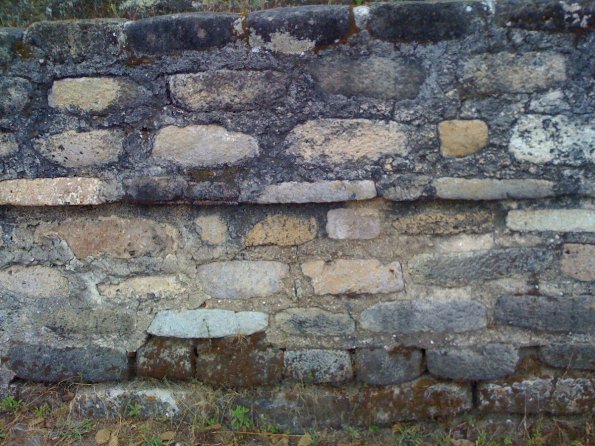 Muro perimetral del patio