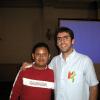 Oscar Mota con Leo Prieto