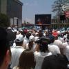 Transmitiendo un video en la manifestaciÃ³n
