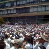 Manifestantes en la Plaza Italia - 2