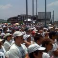 Manifestantes en la Plaza Italia - 3