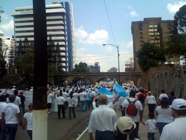 Caminata por la 7a avenida