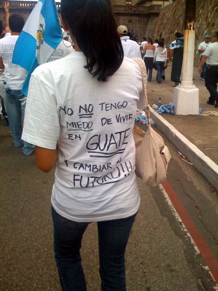 "Yo no tengo miedo"