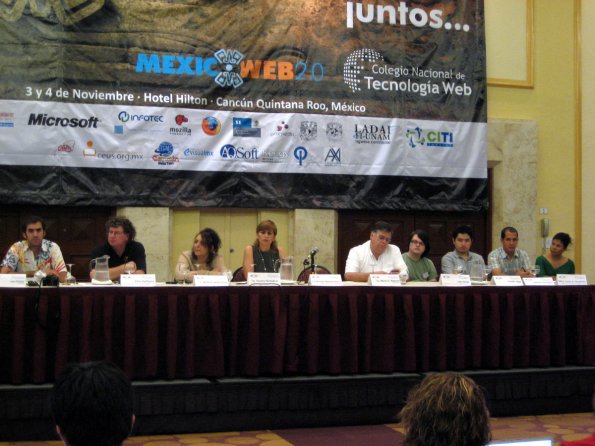 Conferensistas y Organizadores de MÃ©xico Web 2.0 - 2
