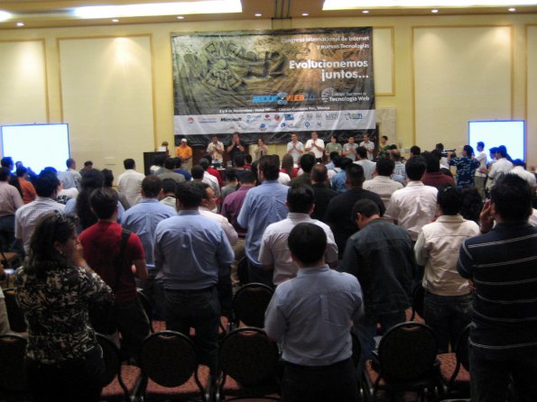 Asistentes a la ignauraciÃ³n de Mexico Web 2.0 - 4