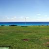 Vista del mar, afuera del Hilton