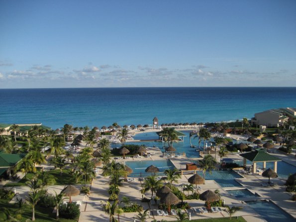 Vista al mar desde el Hiton