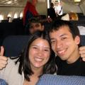 Stephanie Falla y Javier Aroche