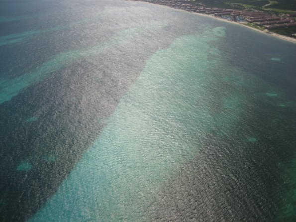 Vista del mar, cerca de cancÃºn