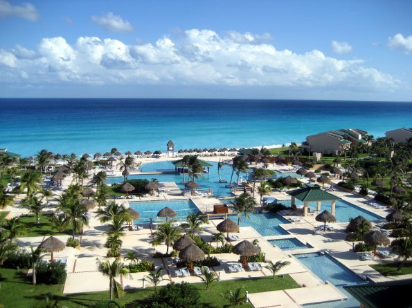 Preciosa vista del mar en CancÃºn