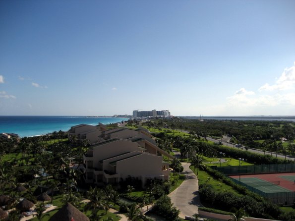 Preciosa vista del mar en CancÃºn