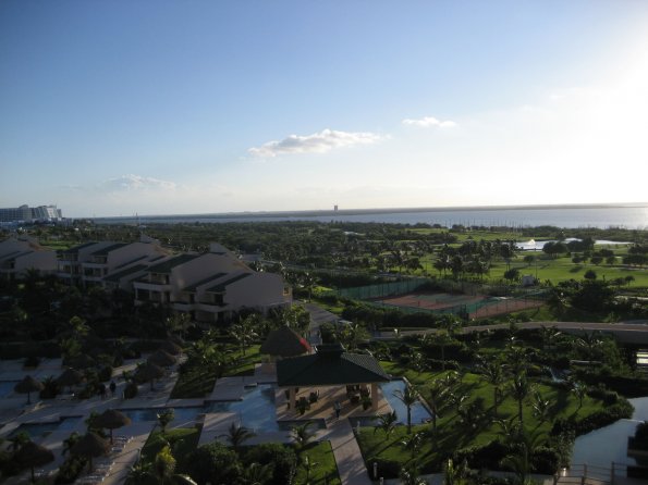 Preciosa vista del mar en CancÃºn