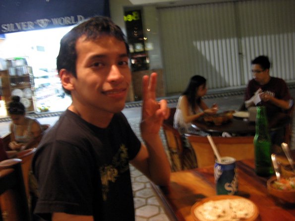Comiendo tacos