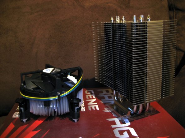 El CPU Cooler de Intel vrs el de Noctua