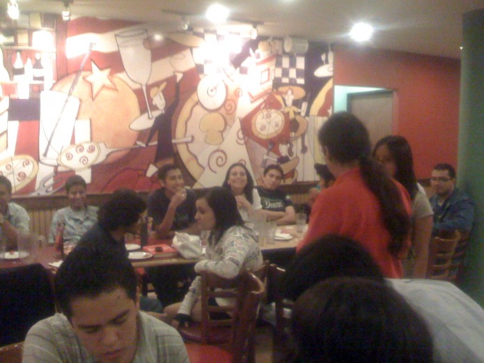 El ambiente en la reunión