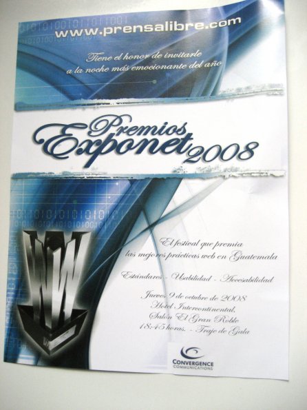 InvitaciÃ³n a la Cena de Gala